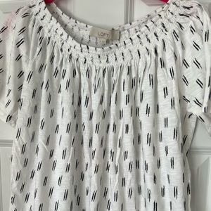COPY - LOFT top size medium, adjustable neckline